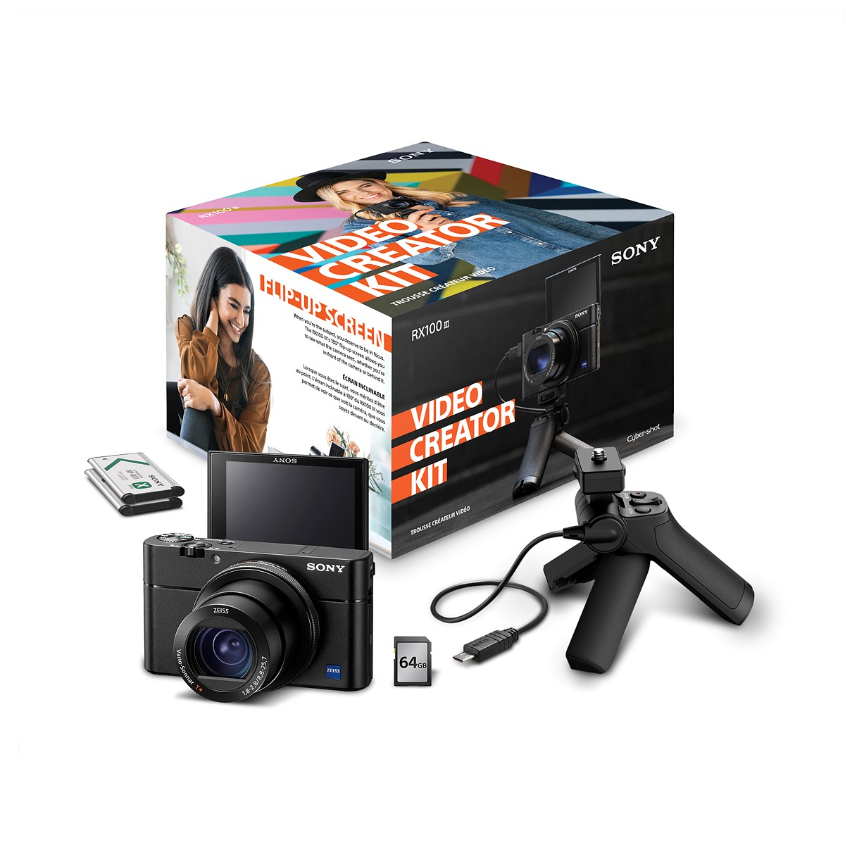 Sony announces a new RX100 III Video Creator Kit with grip, SD