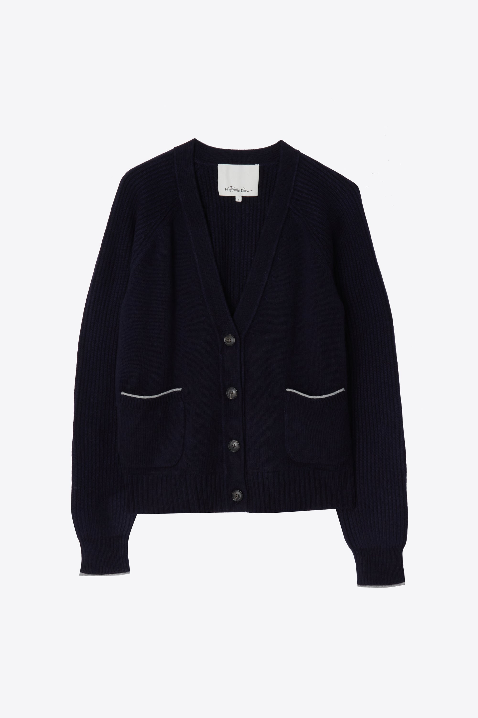 Relaxed Cardigan with Contrast Trims – 3.1 Phillip Lim