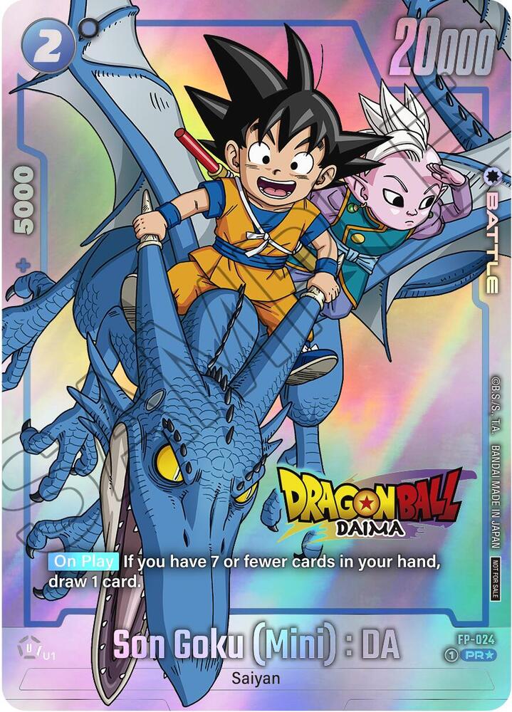 Son Goku (Mini) : DA - FP-024 (Dragon Ball DAIMA) - Fusion World