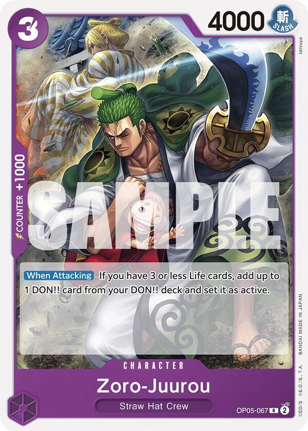 Zoro-Juurou (OP05-067) - Starter Deck 18: PURPLE Monkey.D.Luffy