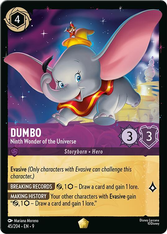 Dumbo - Ninth Wonder of the Universe - Fabled - Disney Lorcana