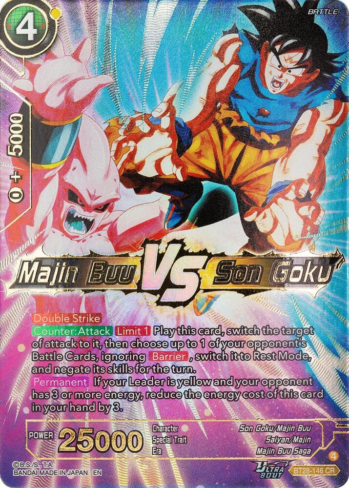 Majin Buu VS Son Goku - Prismatic Clash - Dragon Ball Super