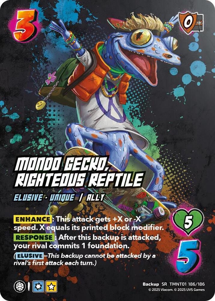 Mondo Gecko, Righteous Reptile - Teenage Mutant Ninja Turtles