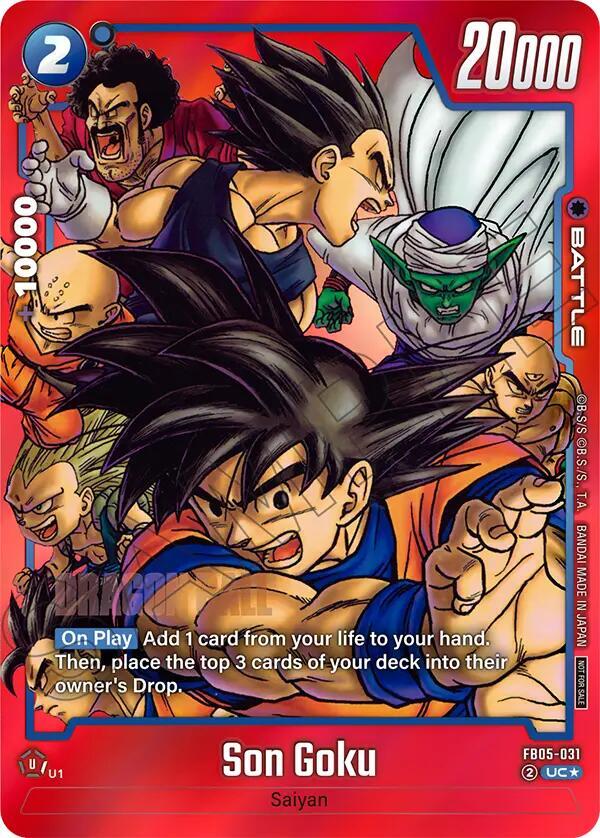 Son Goku - FB05-031 (Limited Pack MANGA Version 01) - Tournament