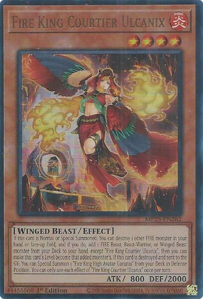 Fire King Courtier Ulcanix - 2025 Mega-Pack - YuGiOh - TCGplayer.com