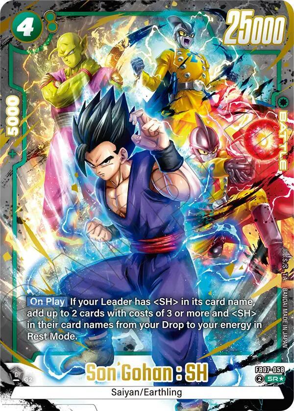 Son Gohan : SH - FB07-058 (Alternate Art) - Wish For Shenron