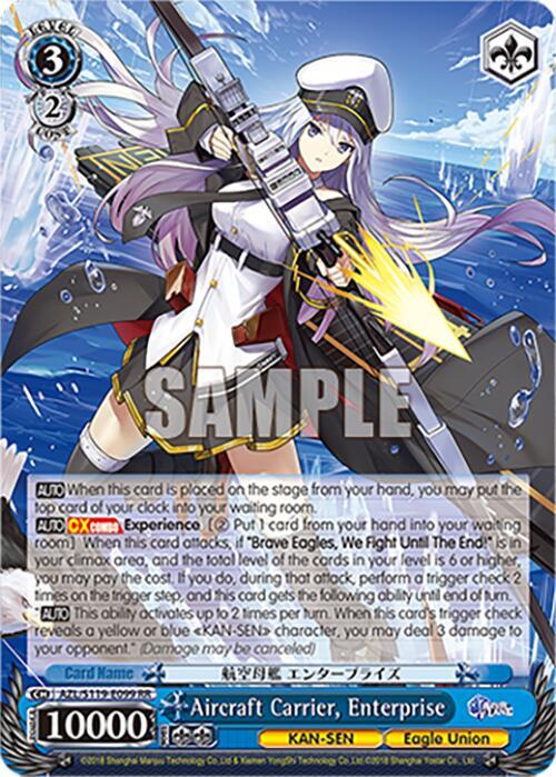 Aircraft Carrier, Enterprise - Azur Lane Vol. 2 - Weiss Schwarz