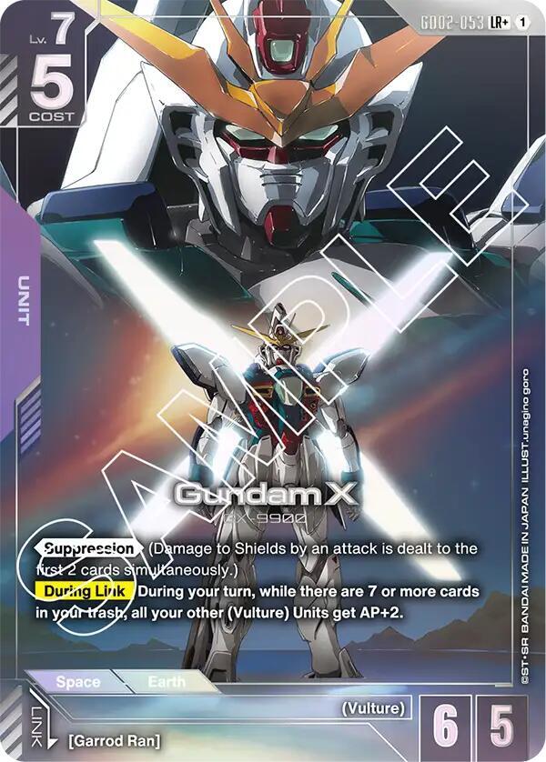 Gundam X (LR+) - Dual Impact - Gundam Card Game - TCGplayer.com
