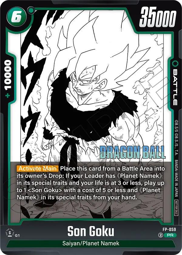 Son Goku - FP-059 - Tournament and Championship Promos - Dragon
