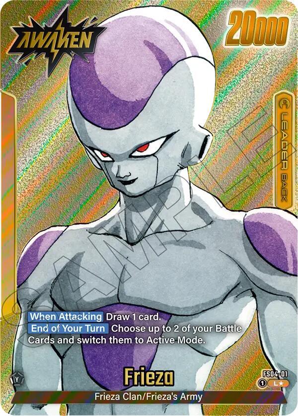 Frieza - FS04-01 (Gold) - Manga Booster 02 - Dragon Ball Super