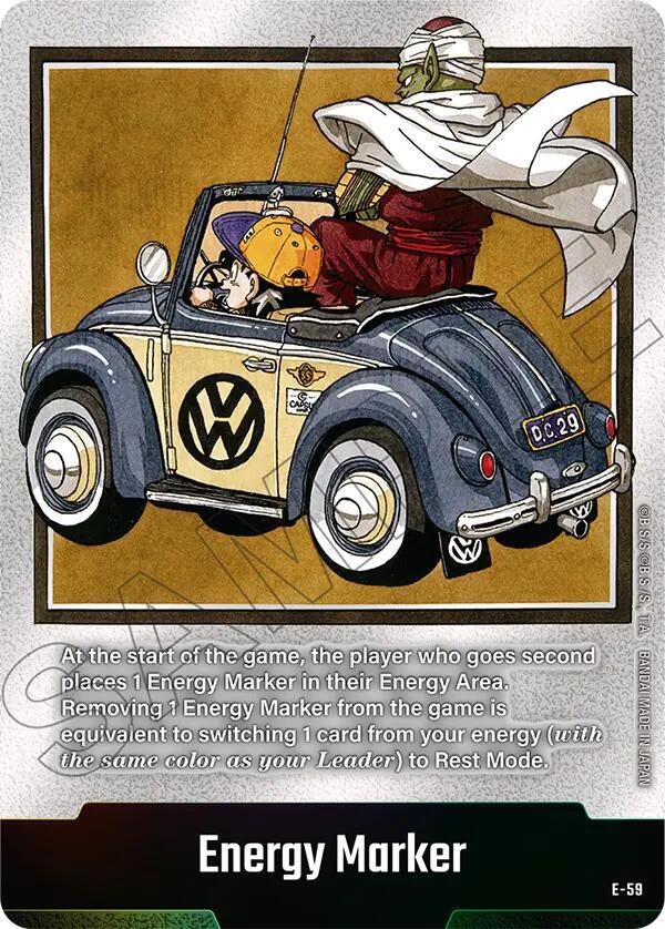 Energy Marker (E-59) - Fusion World Energy Markers - Dragon Ball