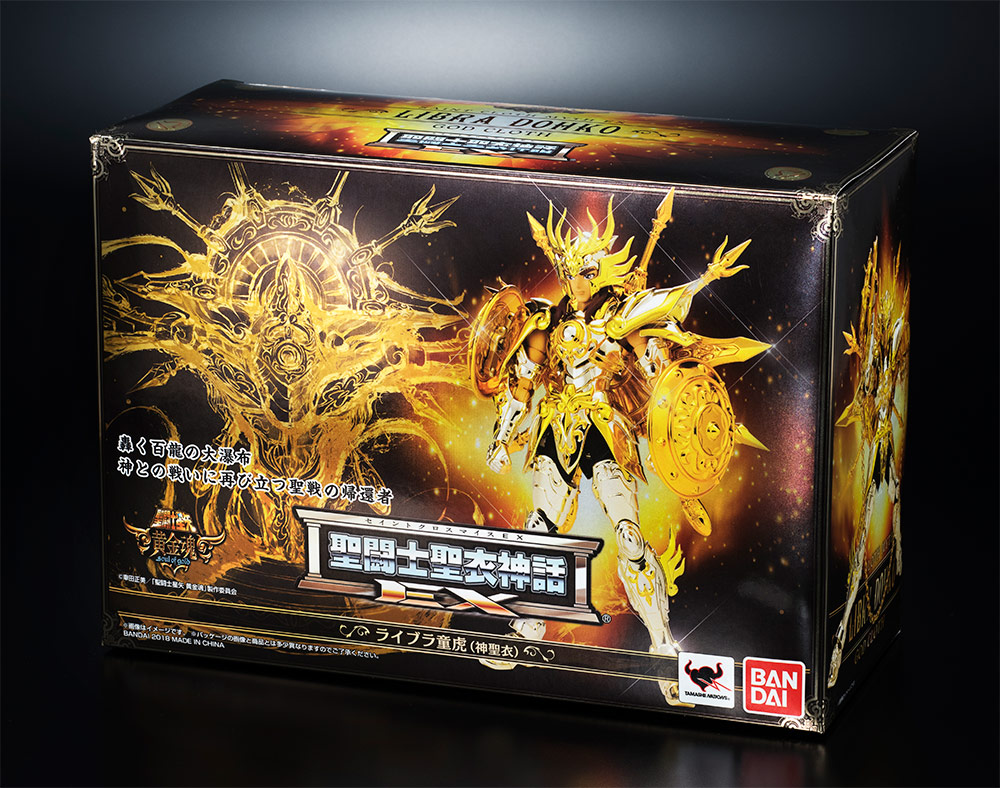 1月27日発売！】「聖闘士聖衣神話EX ライブラ童虎(神聖衣)」製品版