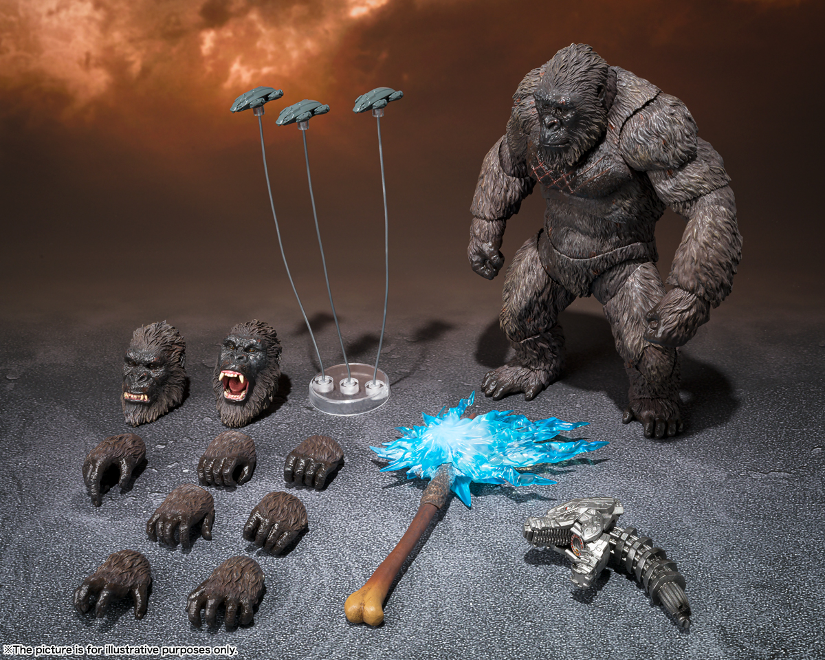 S.H.MonsterArts KONG FROM GODZILLA VS. KONG (2021) -Exclusive