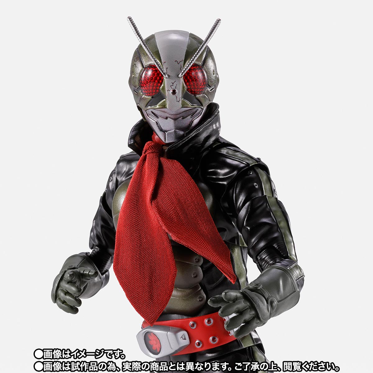 S.H.Figuarts（真骨彫製法） 仮面ライダー2号／一文字隼人（仮面