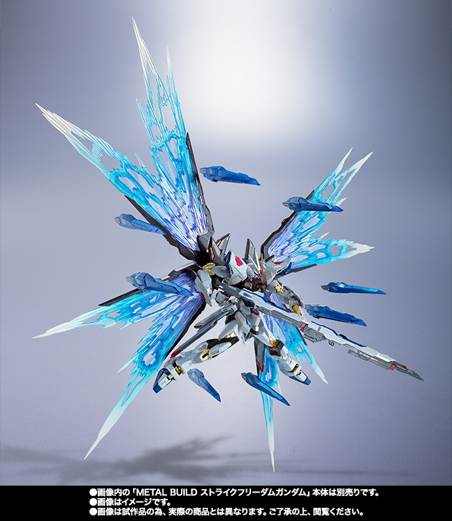 METAL BUILD Strike FREEDOM GUNDAM Wings of Light Option Set
