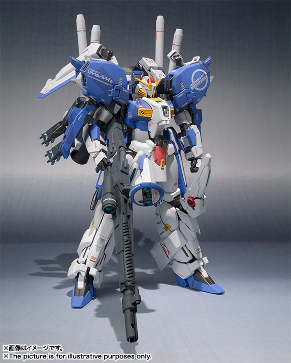 BANDAI EX-S GUNDAM TASK FORCE αメタルロボット魂 ガンダム・センチネル』タスクフォースα仕様のEx-Sガンダムが「METAL