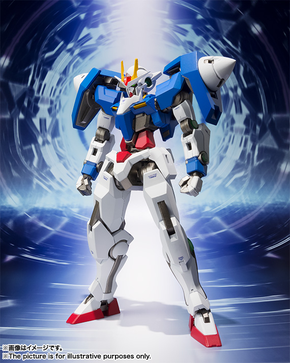 バンダイ魂ウェブ 限定ガンダムLBUILD ダブルオーライザー超合金 METAL BUILD 【抽選販売】ダブルオーライザー デザイナーズブルー Ver