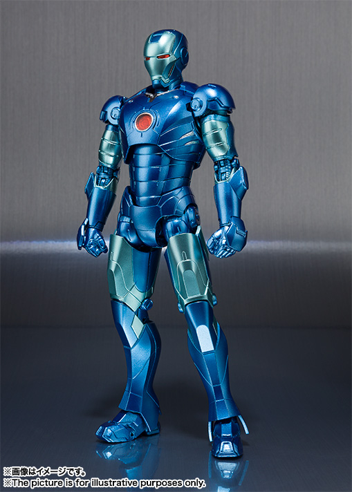 S.H.Figuarts アイアンマン マーク3 -ブルーステルスカラー- | 魂ウェブ