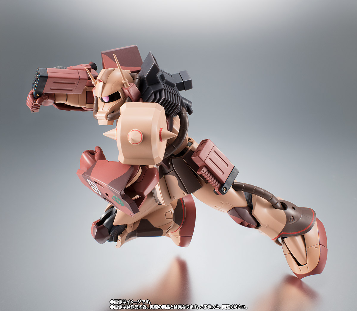 ROBOT魂 ＜SIDE MS＞ MS-06D ザク・デザートタイプ カラカル隊所属機