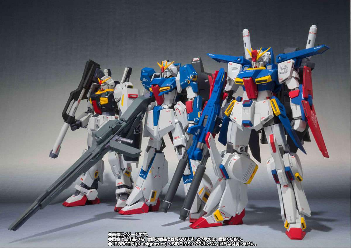 ROBOT魂（Ka signature） ＜SIDE MS＞ ZZガンダム│株式会社BANDAI