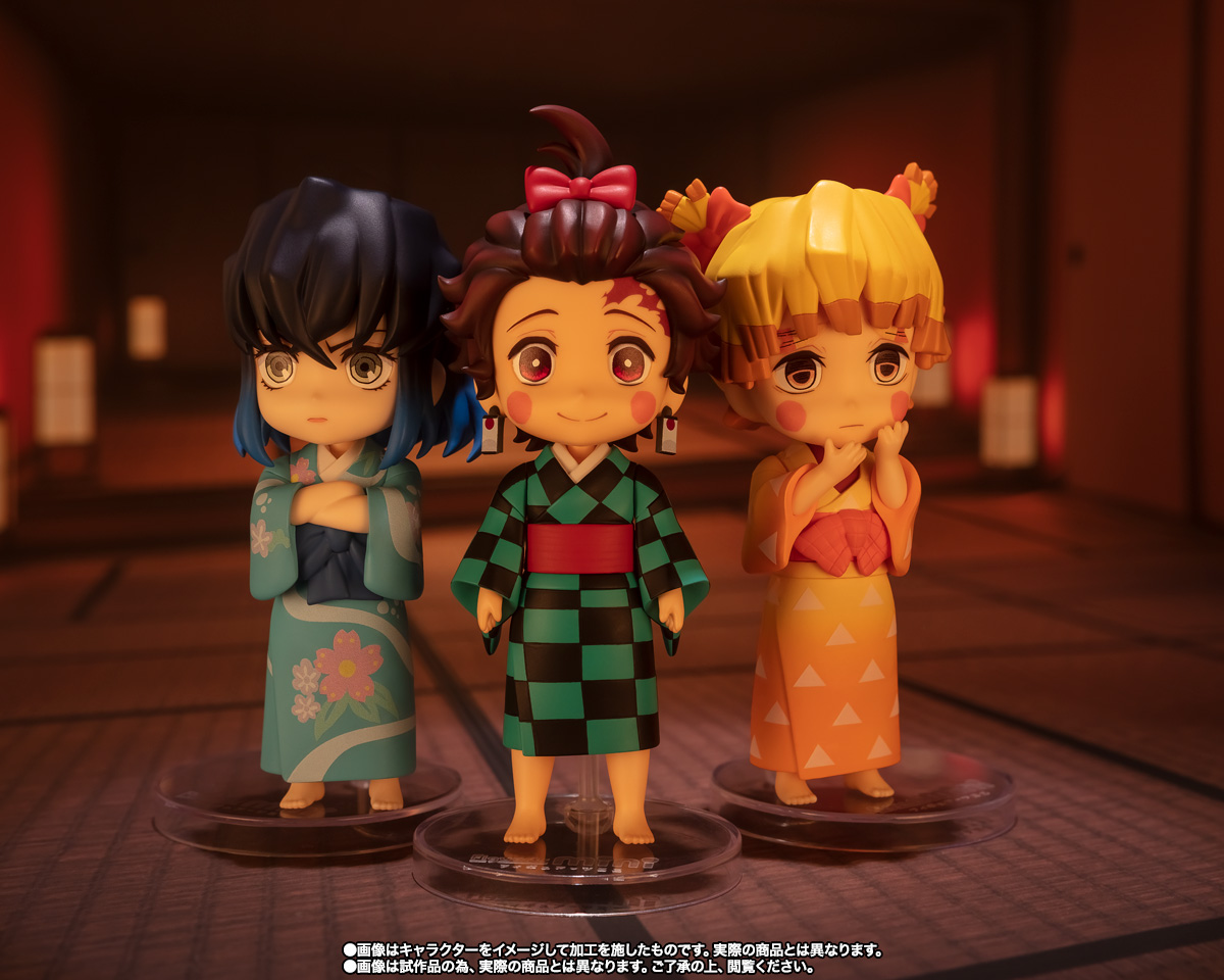 Figuarts mini 炭子・善子・猪子 -遊郭編セット- | 魂ウェブ