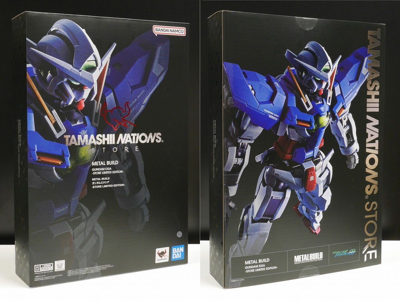 魂ストア限定商品「METAL BUILD ガンダムエクシア -STORE LIMITED