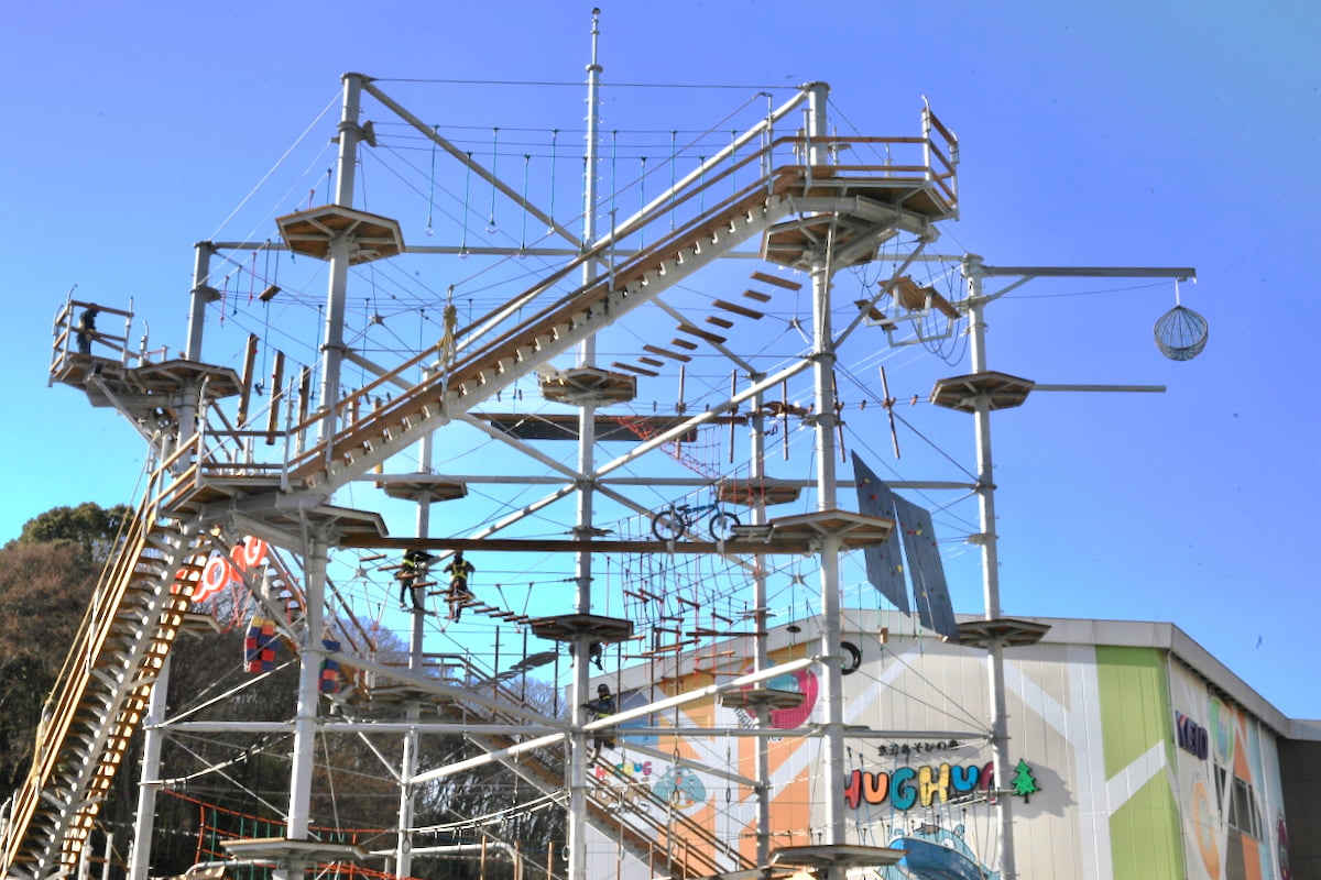 日野市民限定！屋外アスレチック「ハグトラトプス」内覧会が開催へ