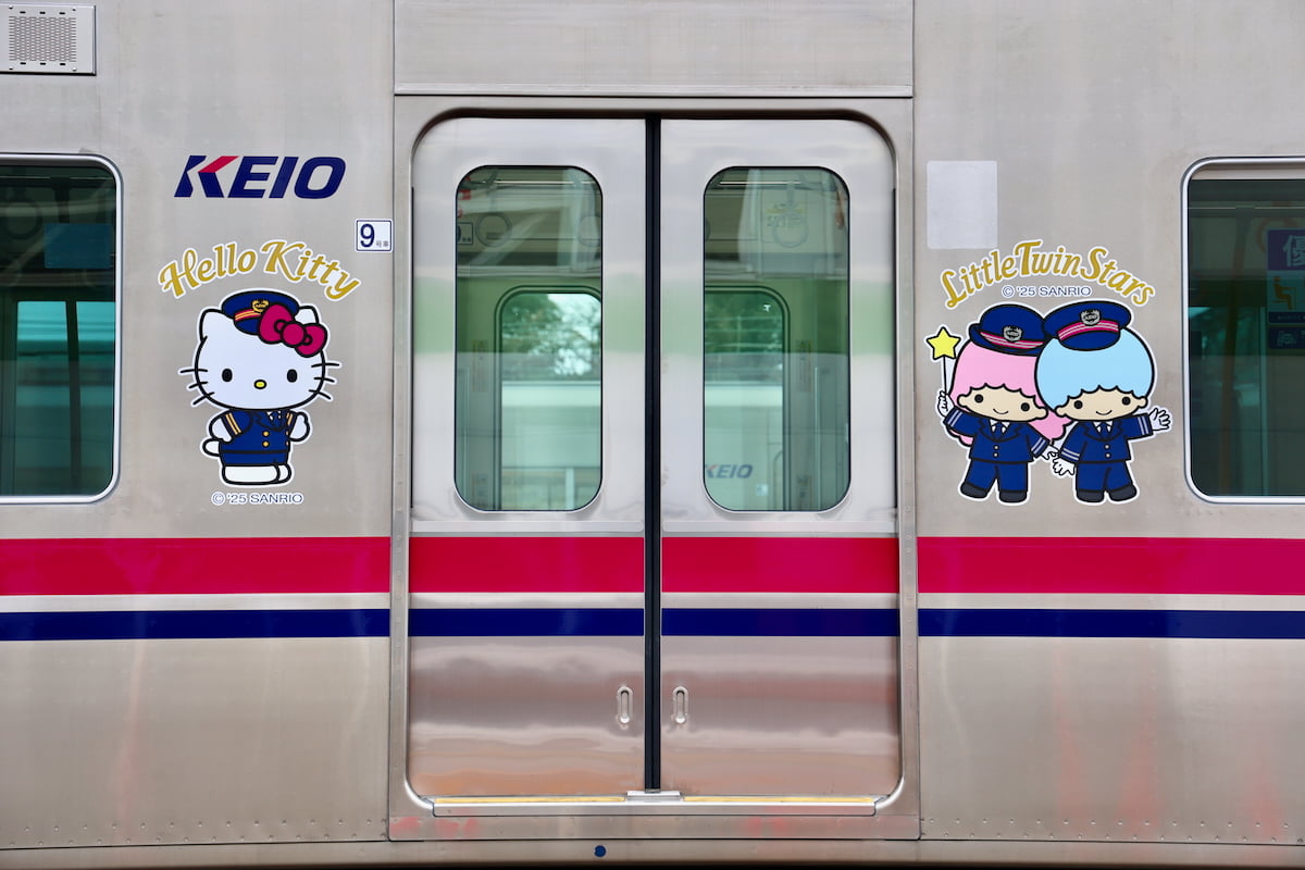 サンリオキャラクターのラッピングトレインをフォトレポート！京王線
