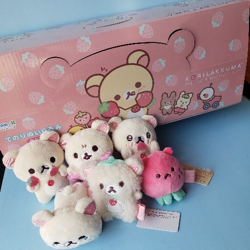 240409 コリラックマのいちごないちにち てのりぬいぐるみ＆シーン