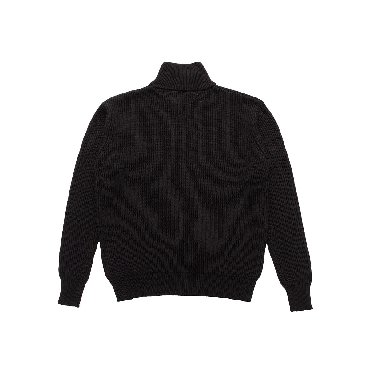Silver Zip : TANUKI Wappen - Drivers Knit - Black – TANUKI STUDIO