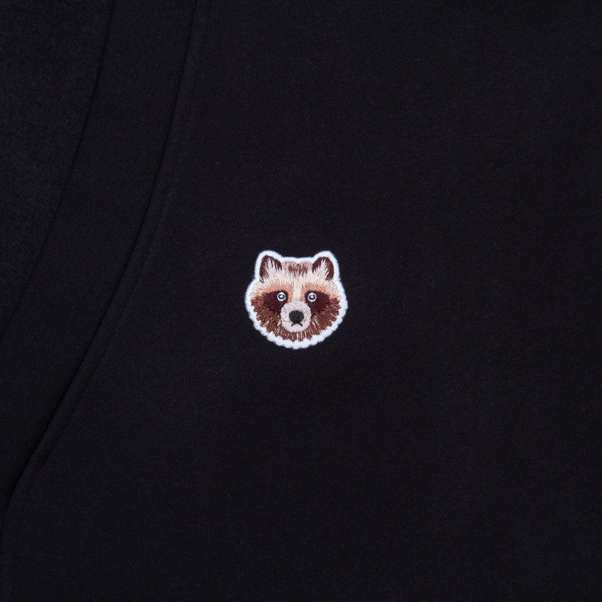 TANUKI Wappen Over-Size Sweat Cardigan (裏起毛) - Black – TANUKI