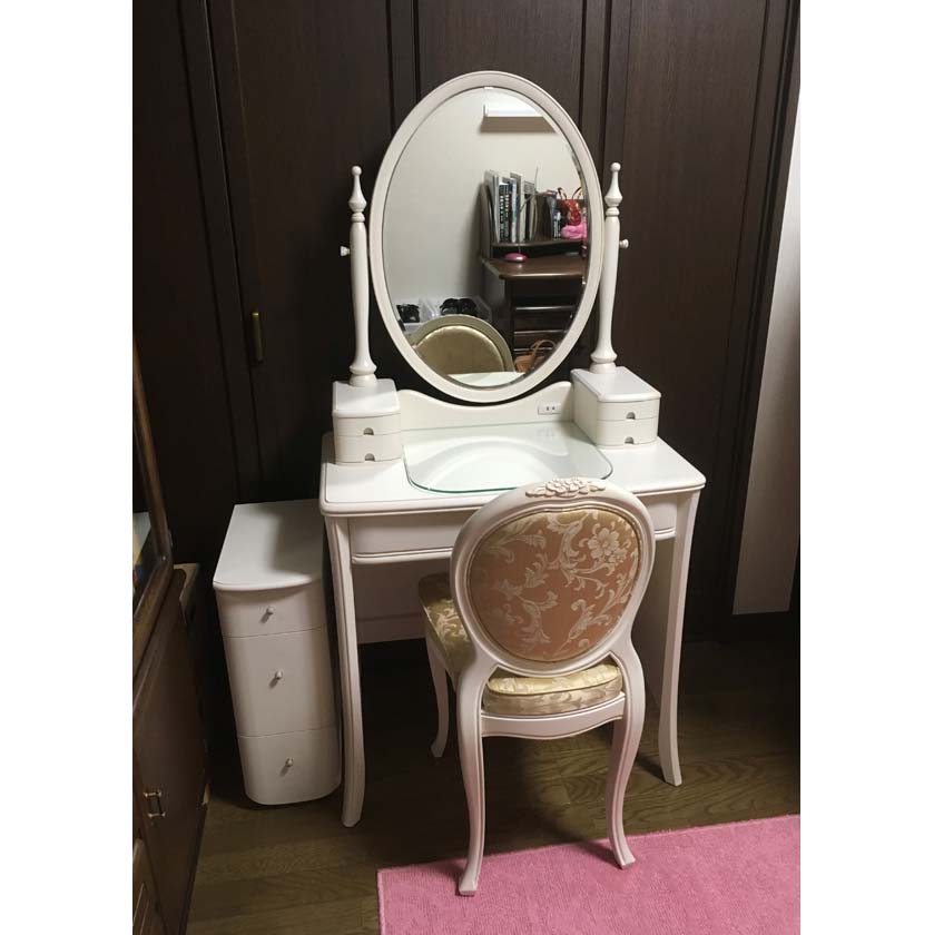 アンティークドレッサー アルバ - 鏡台・ドレッサーの専門店 大川の