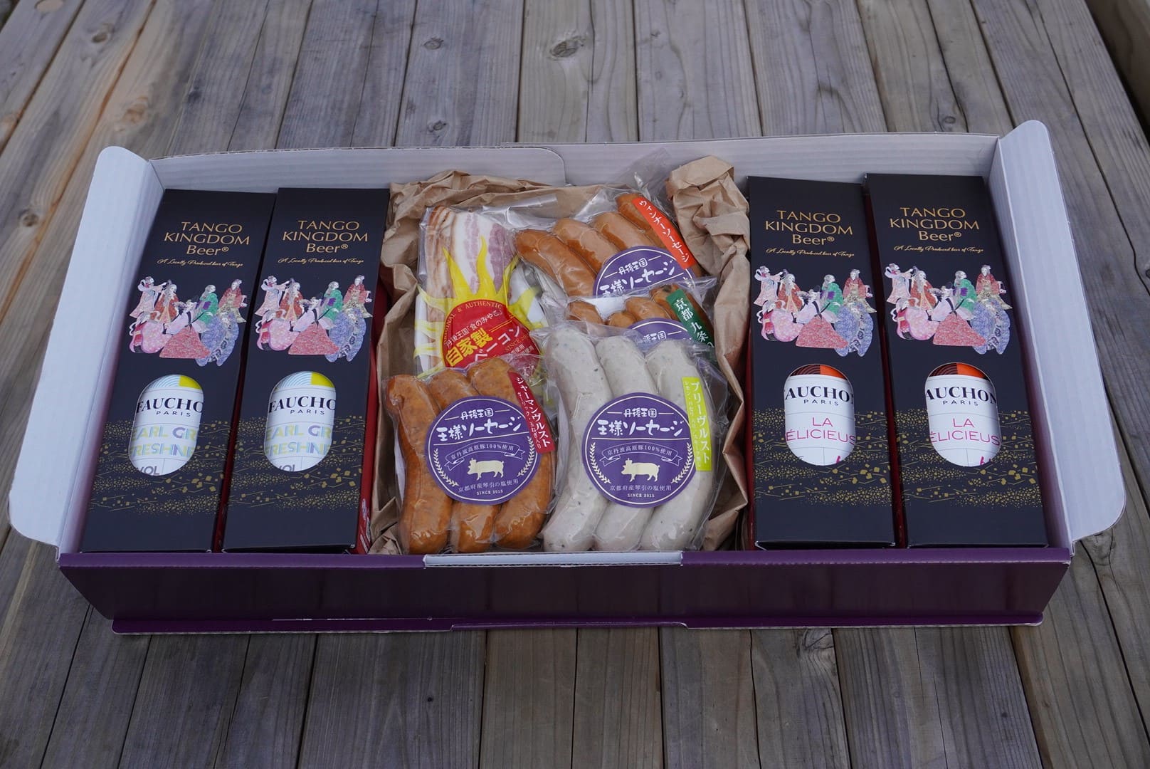 FAUCHON4本と王様ソーセージ5種セット | 丹後王国こだわり市場