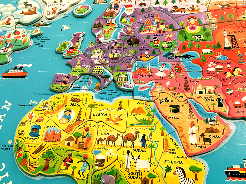 大人も楽しい「ジャノーのワールドマップ」 | 食べるプラス