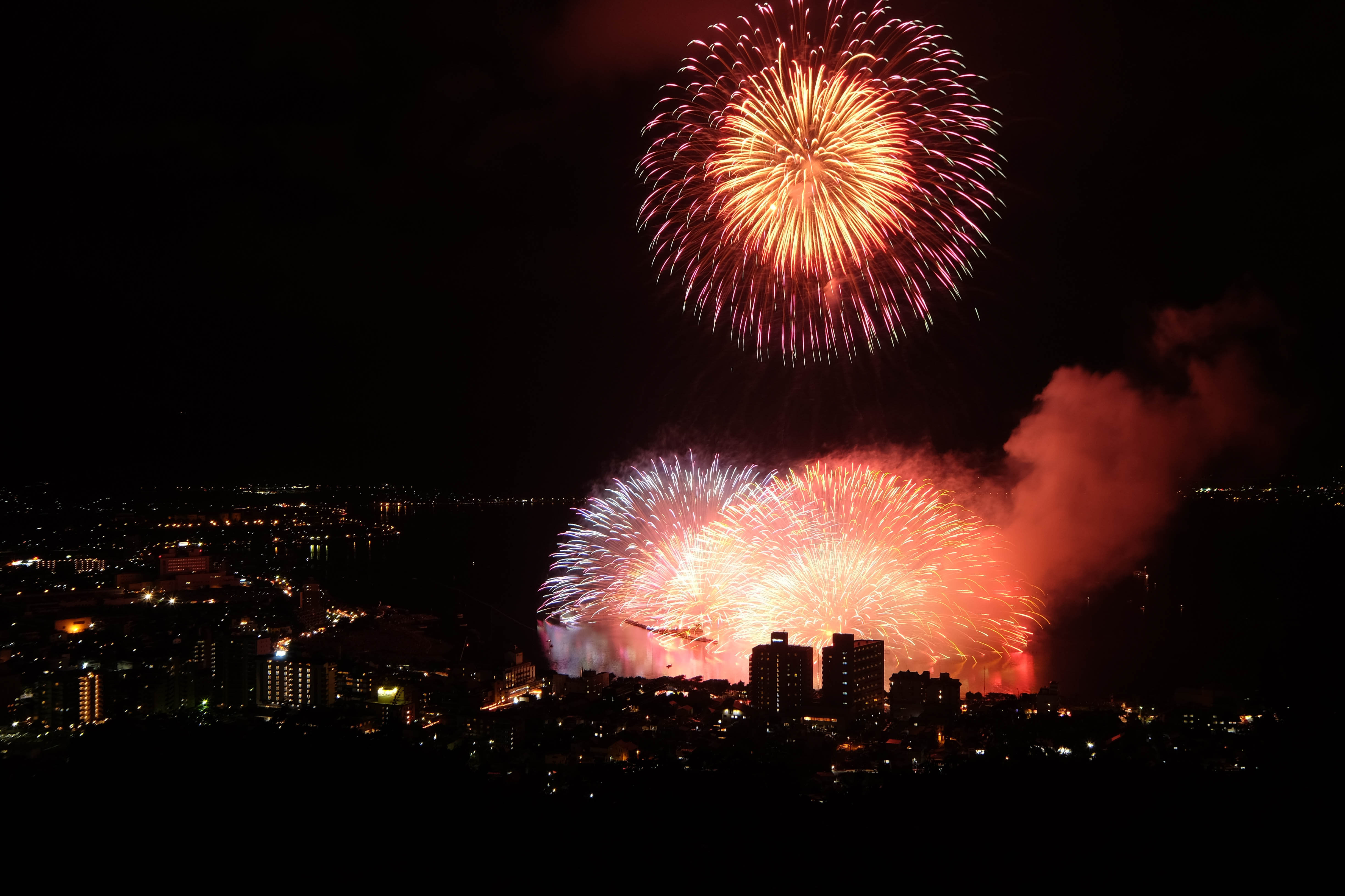 2021】諏訪湖祭湖上花火大会の穴場スポットはやっぱり『立石公園』だっ