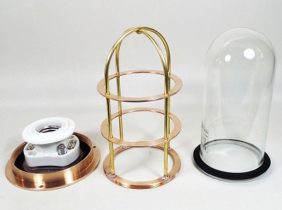 松本船舶電機製作所 真鍮マリンランプ 1号デッキライトゴールド - た