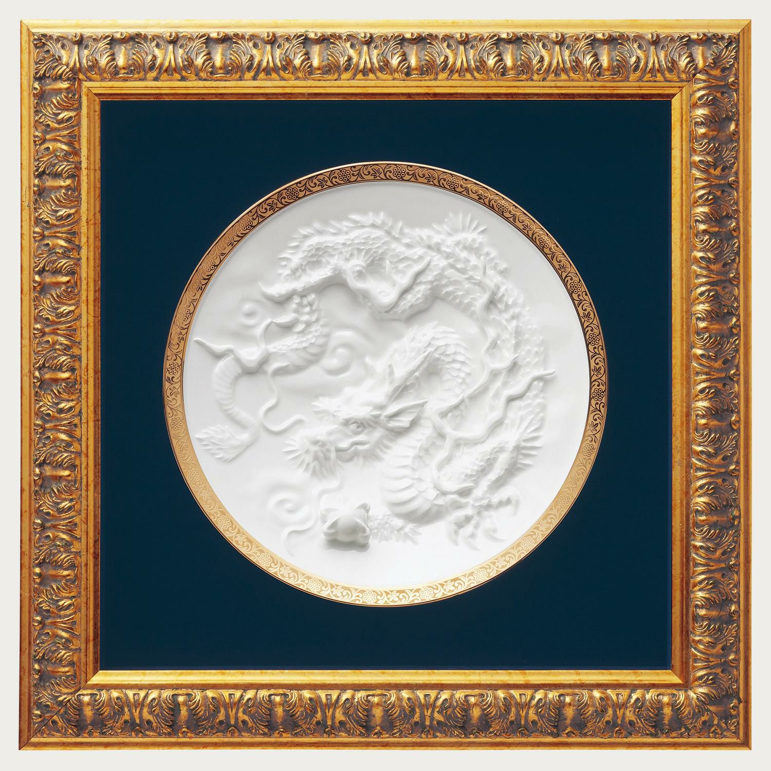 陶額 レリーフ陶額 “竜” | ノリタケ食器公式オンラインショップ