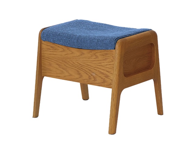 ROCCO BOX STOOL (OAK-BL)(ロッコ ボックススツール (ブルー))/ROCCO