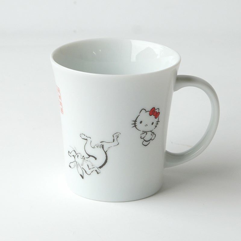 ハローキティ 鳥獣戯画 ハローキティ 鳥獣戯画 マグ（相撲）〈1個