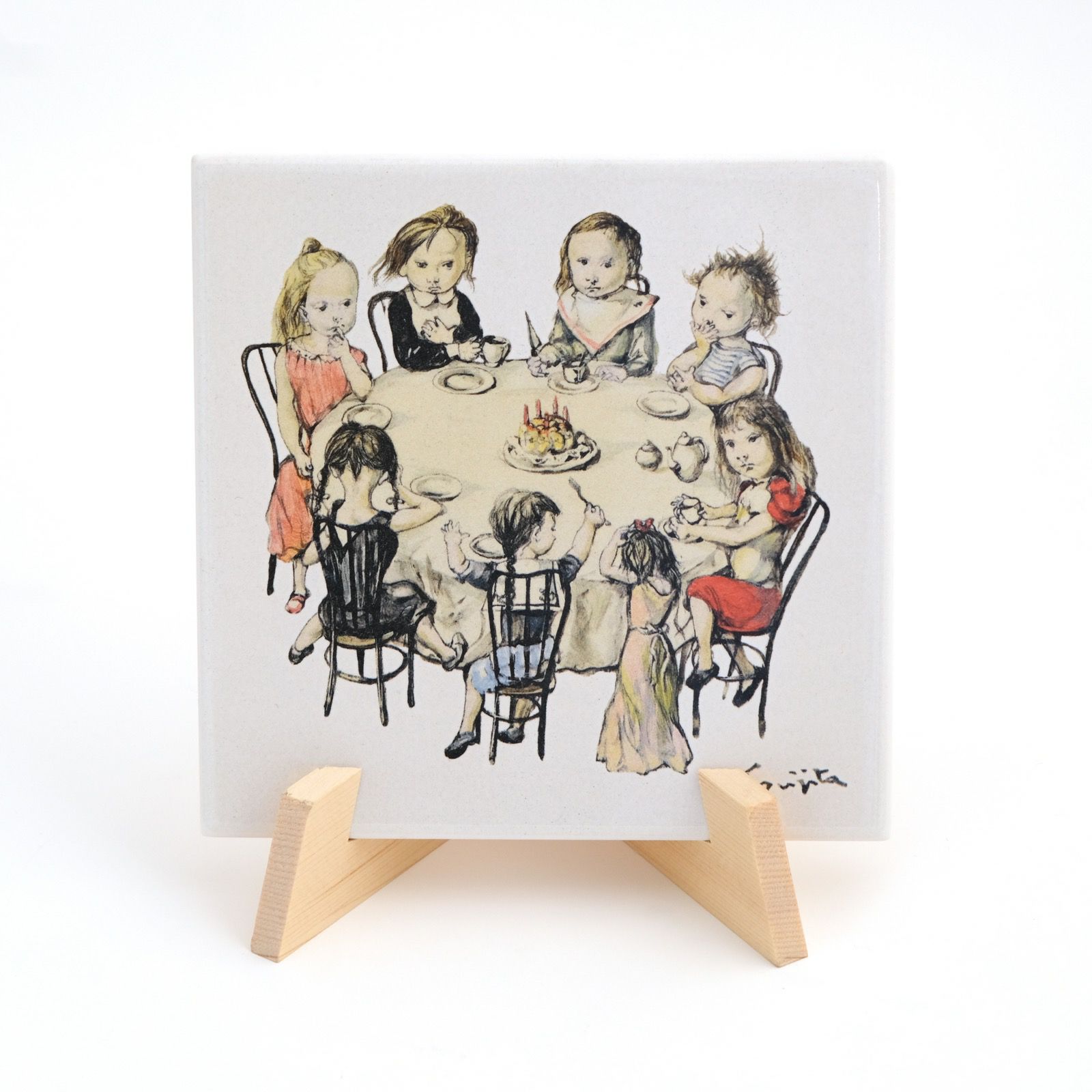 軽井沢安東美術館 【軽井沢安東美術館 ミュージアムグッズ】タイル