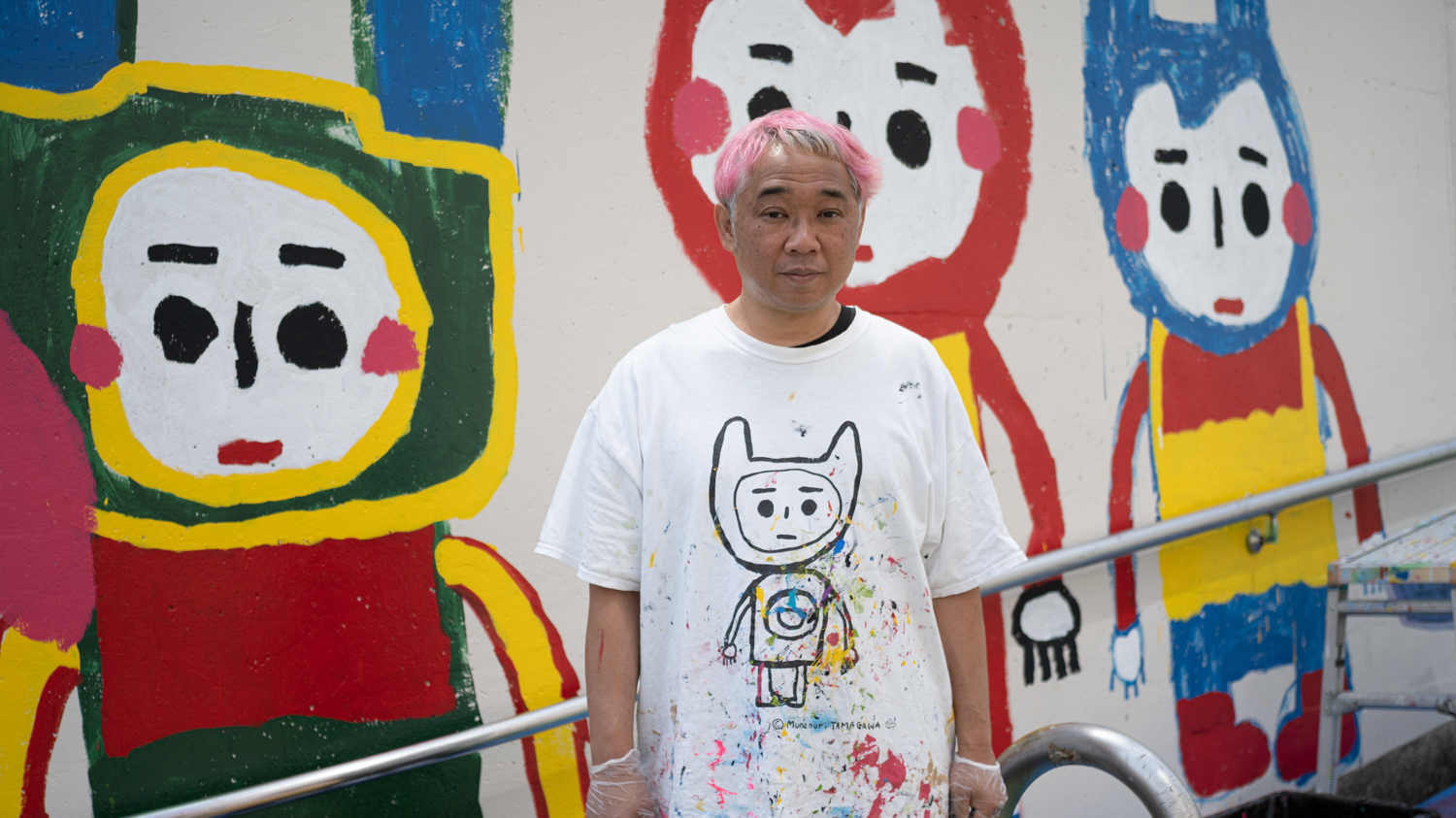 LOVE-LOVE-LOVE！立川のトンネルアートで気になってしょうがない！玉川