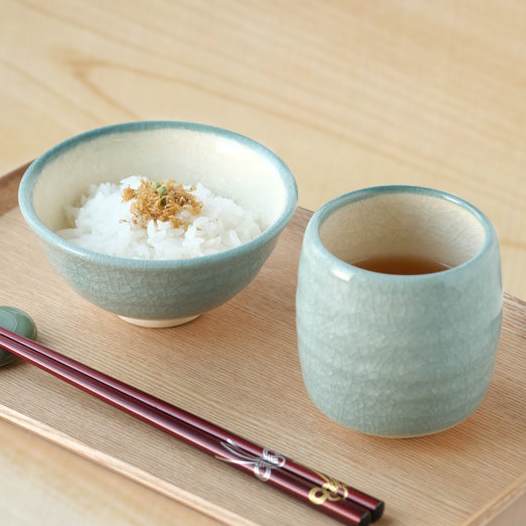 シリーズ以外・その他 単品 染牡丹 蓋付お茶呑茶碗〈1客〉 美濃焼 |皿