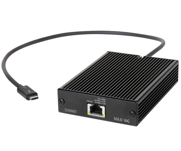 Solo 10G - Sonnet Technologies - 製品情報 | TACSYSTEM
