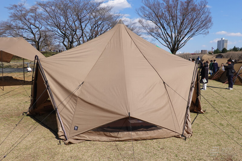 広さ・見た目・機能性すべて良しのワンポールテント、ZANE ARTSの「PS