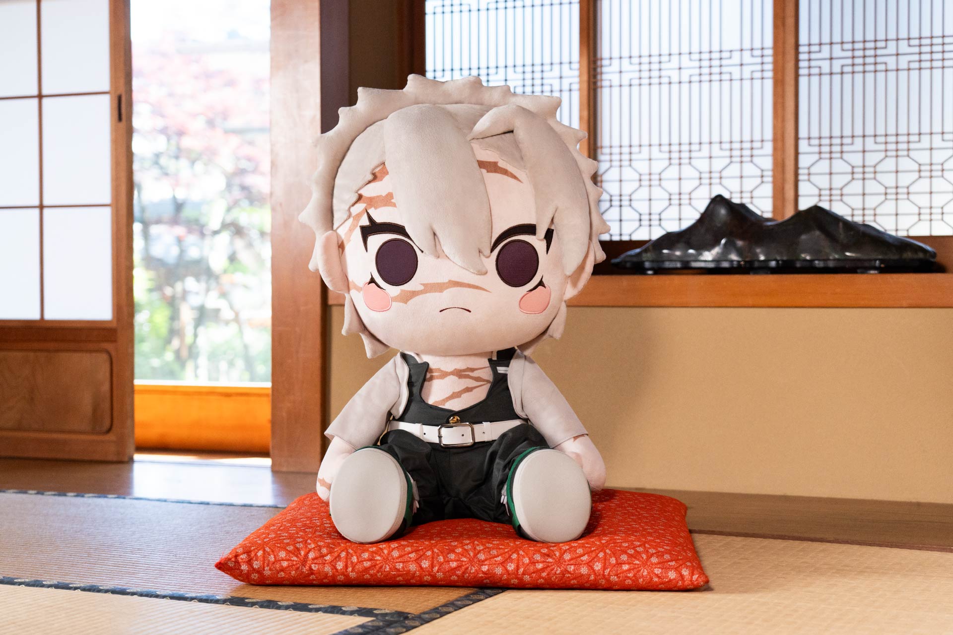 どきゅーとぷち アニメ「鬼滅の刃」 特大ぬいぐるみ 不死川実弥｜TAITO