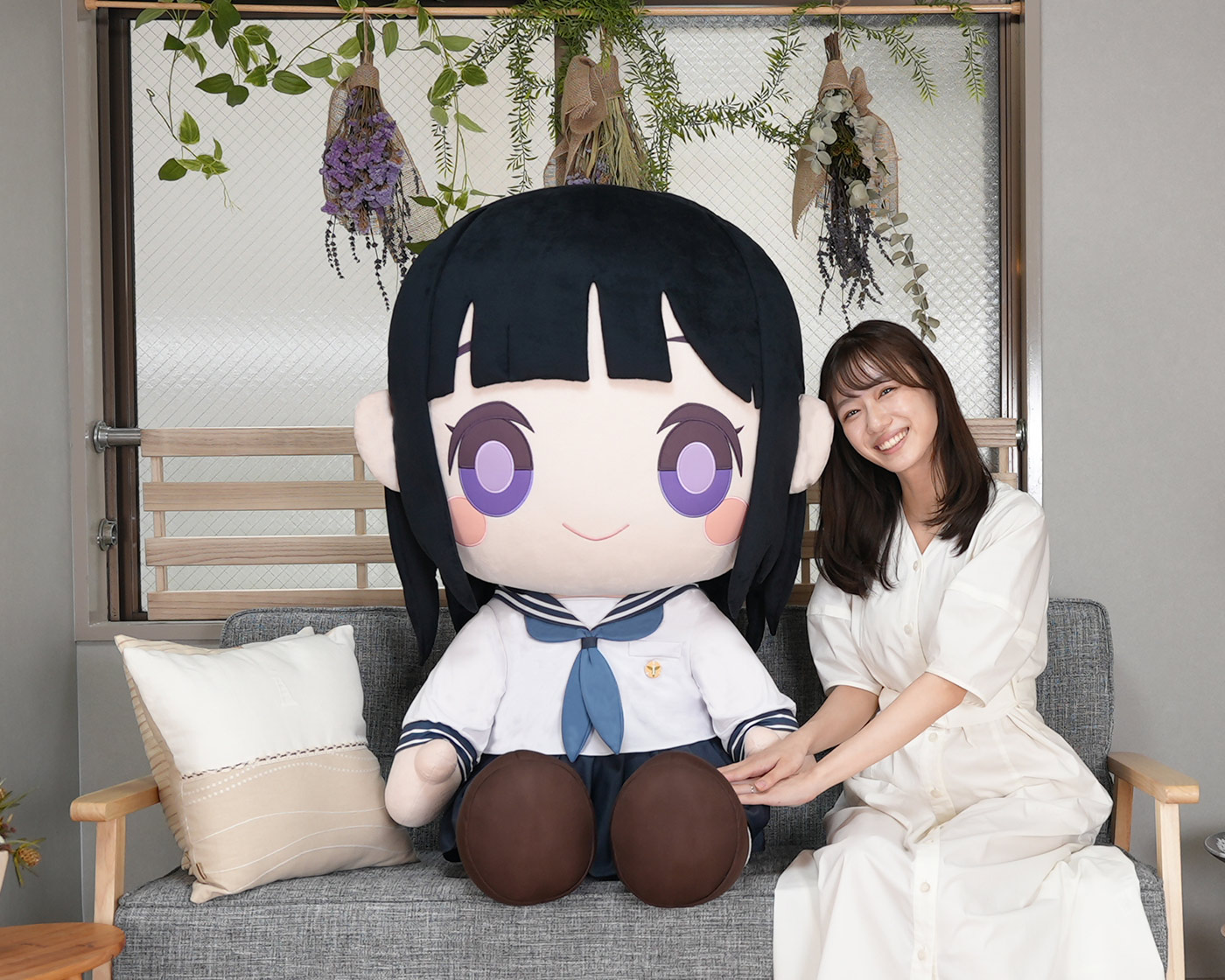 どきゅーと「氷菓」超特大ぬいぐるみ 千反田える｜TAITO GEAR&GOODS