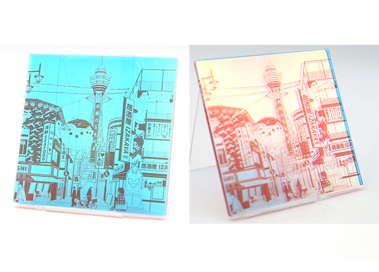 オーロラアクリルコースター | 雑貨OEMのタイヘイ化成