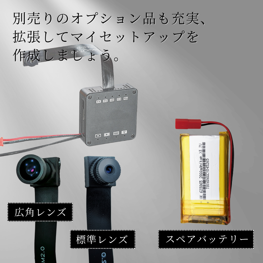 匠ブランド 基板型カメラ用広角レンズ小型カメラ 自作 キット M21/M22