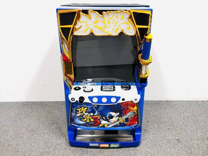 キャスター付 政宗3 DAITO 家スロ 実機 政宗3 DAITO 家スロ ダイト