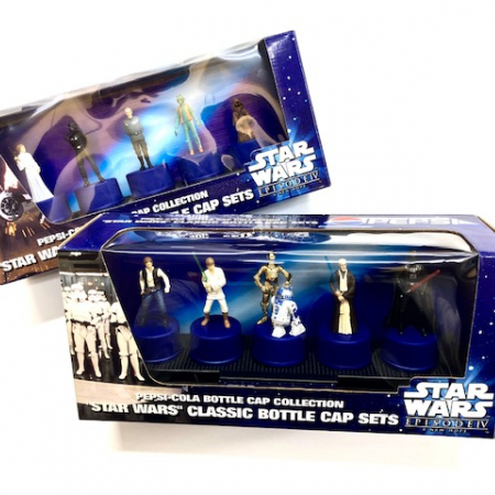 ペプシ/スターウォーズボトルキャップフィギュアセット Star Wars